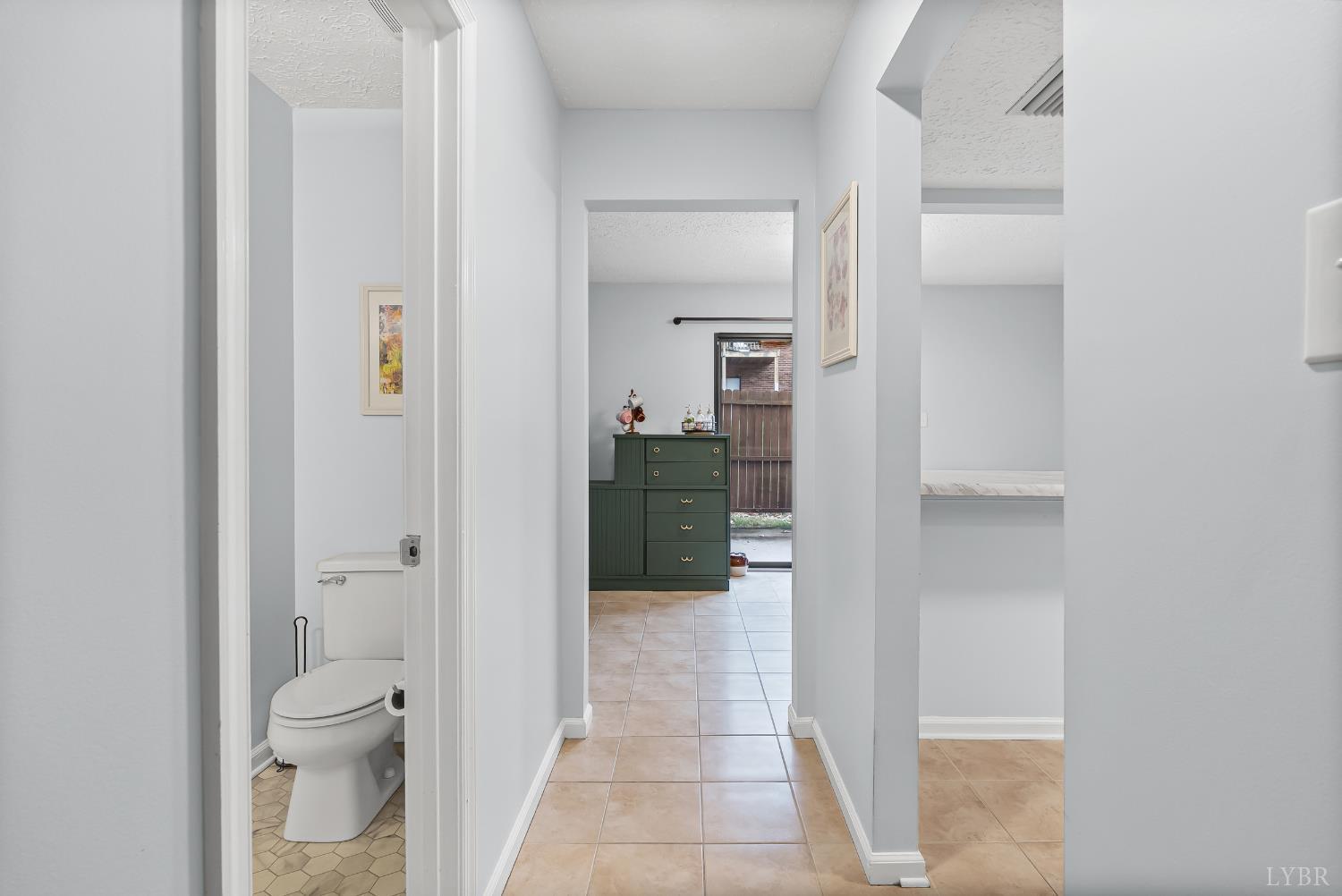 20 Cape Henry Court Lynchburg, VA 24502 - Photo 12 of 34 a bathroom with a granite countertop toilet and a view of bathroom
