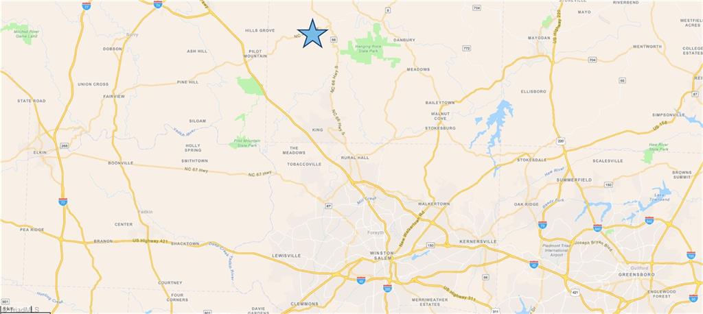 0 Marshall Ridge Road Pinnacle, NC 27043 - Photo 3 of 8 Regional Map