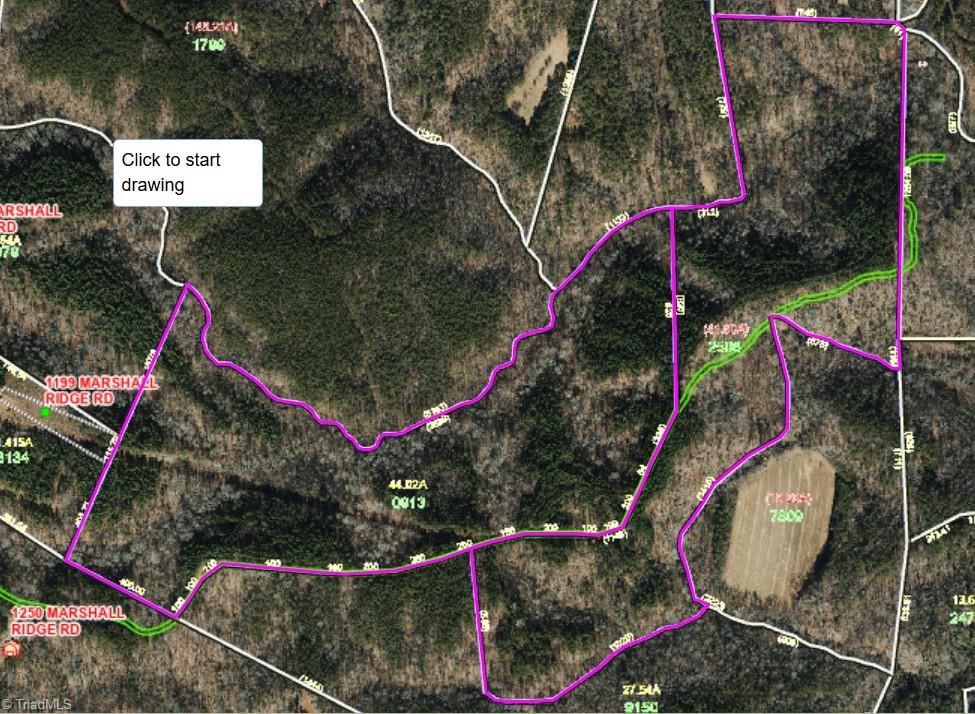 0 Marshall Ridge Road Pinnacle, NC 27043 - Photo 8 of 8 Stokes County GIS Aerial