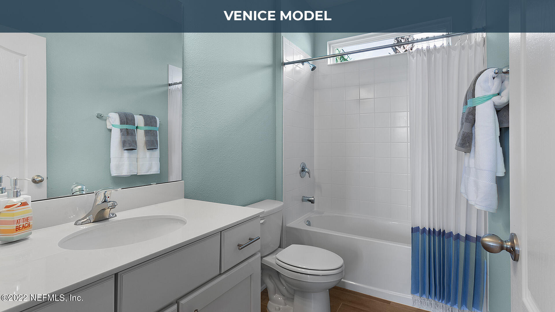 199 Thistleton Way St. Augustine, FL 32092 - Photo 13 of 42 a bathroom with a sink toilet and shower