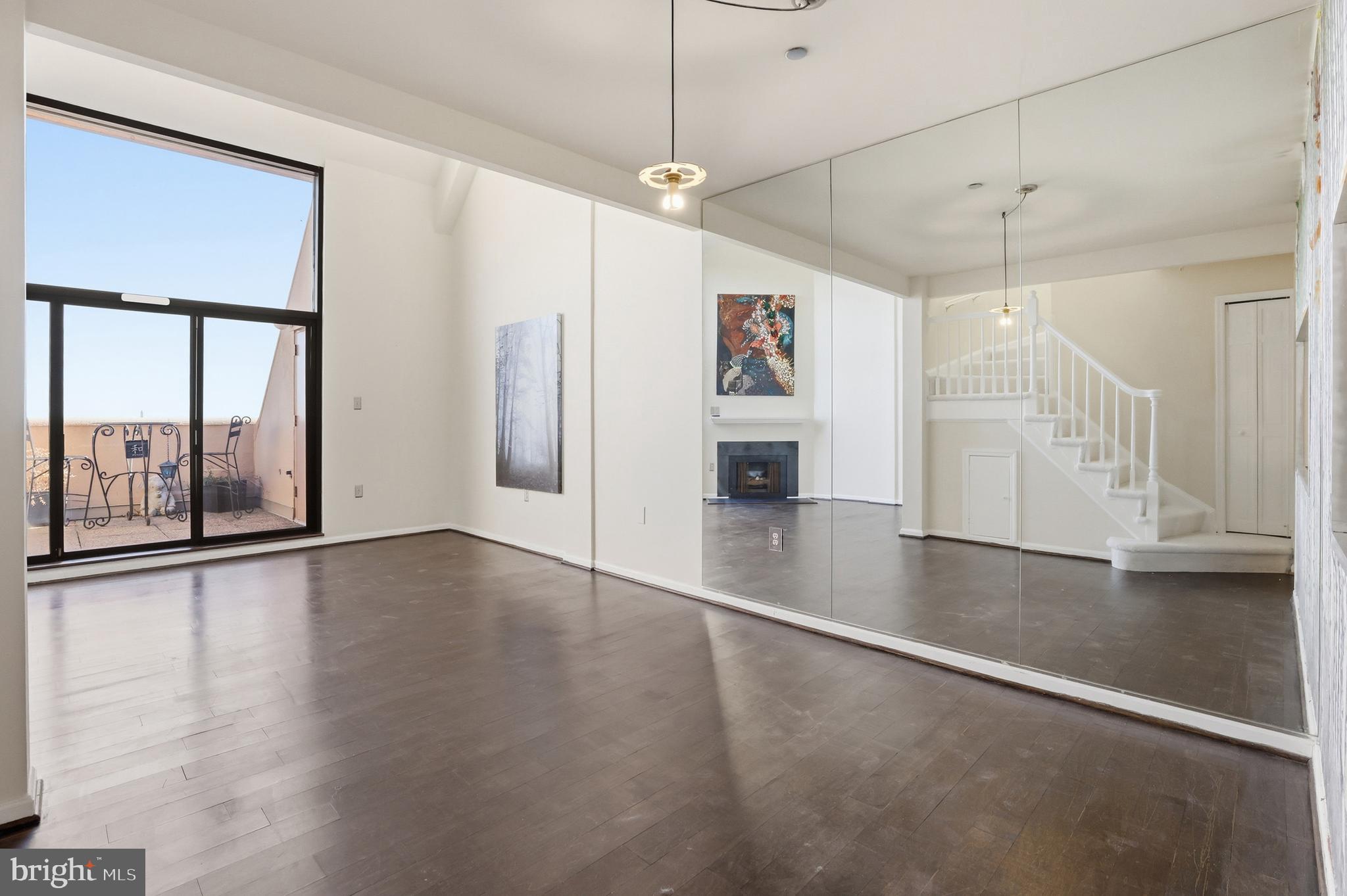 1301 North Courthouse Road, Unit 1804 Arlington, VA 22201 - Photo 11 of 29 a view interior of a house wooden floor and window