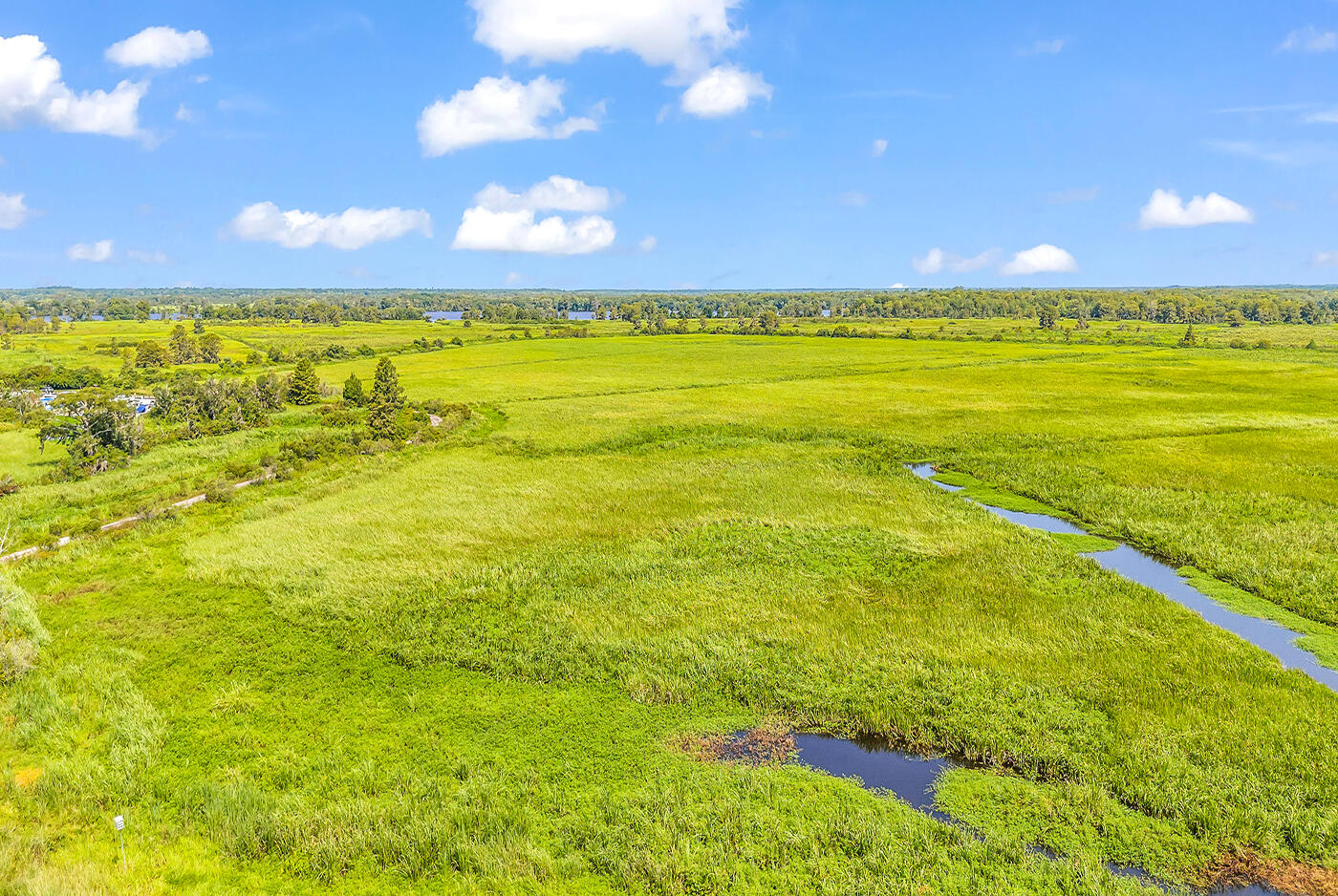 1033 Tuckers Road Pawleys Island, SC 29585 - Photo 68 of 70 Aerial View Rice Fields
