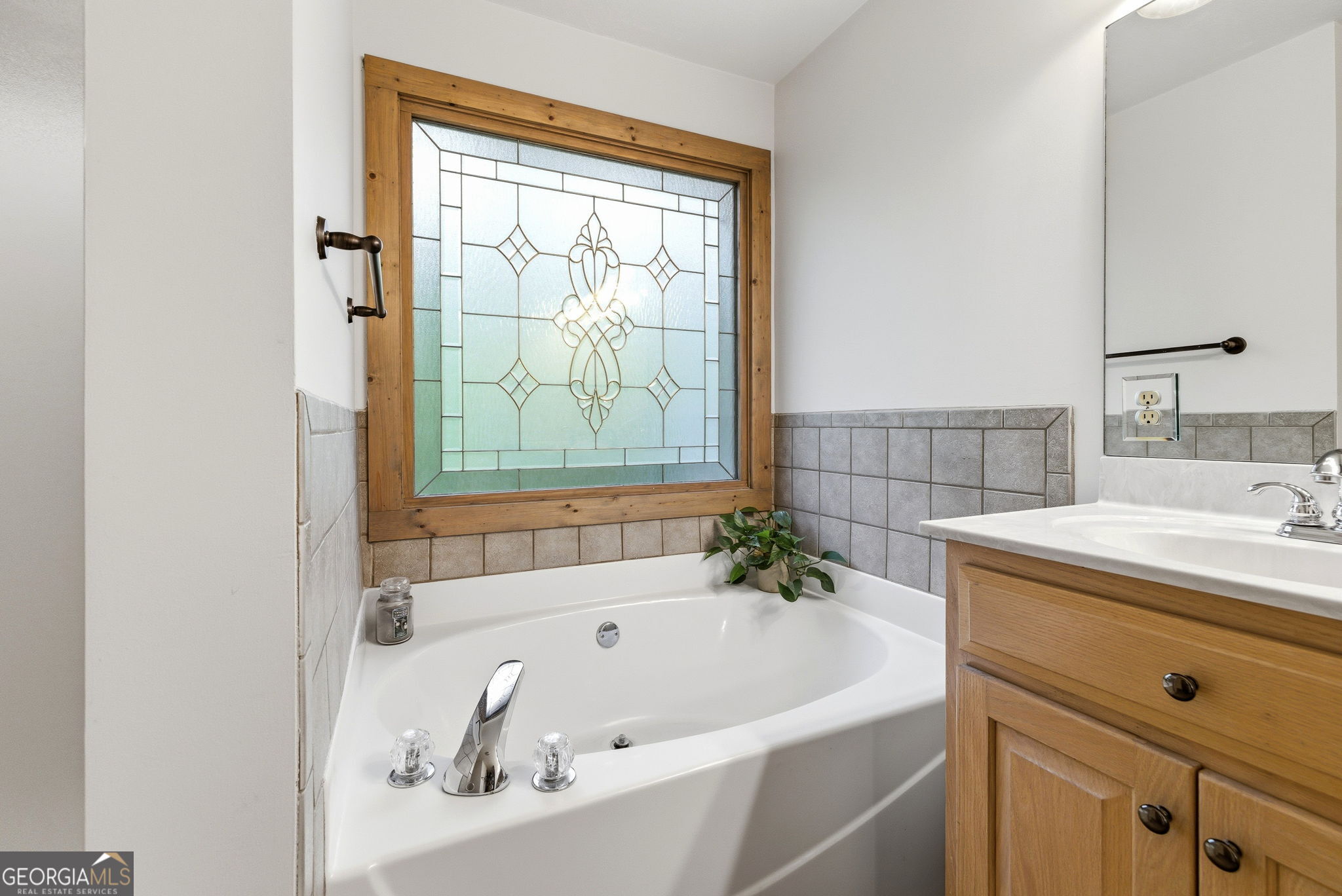 634 Little Hawk Road Sautee Nacoochee, GA 30571 - Photo 21 of 54 a bathroom with a sink and a bathtub