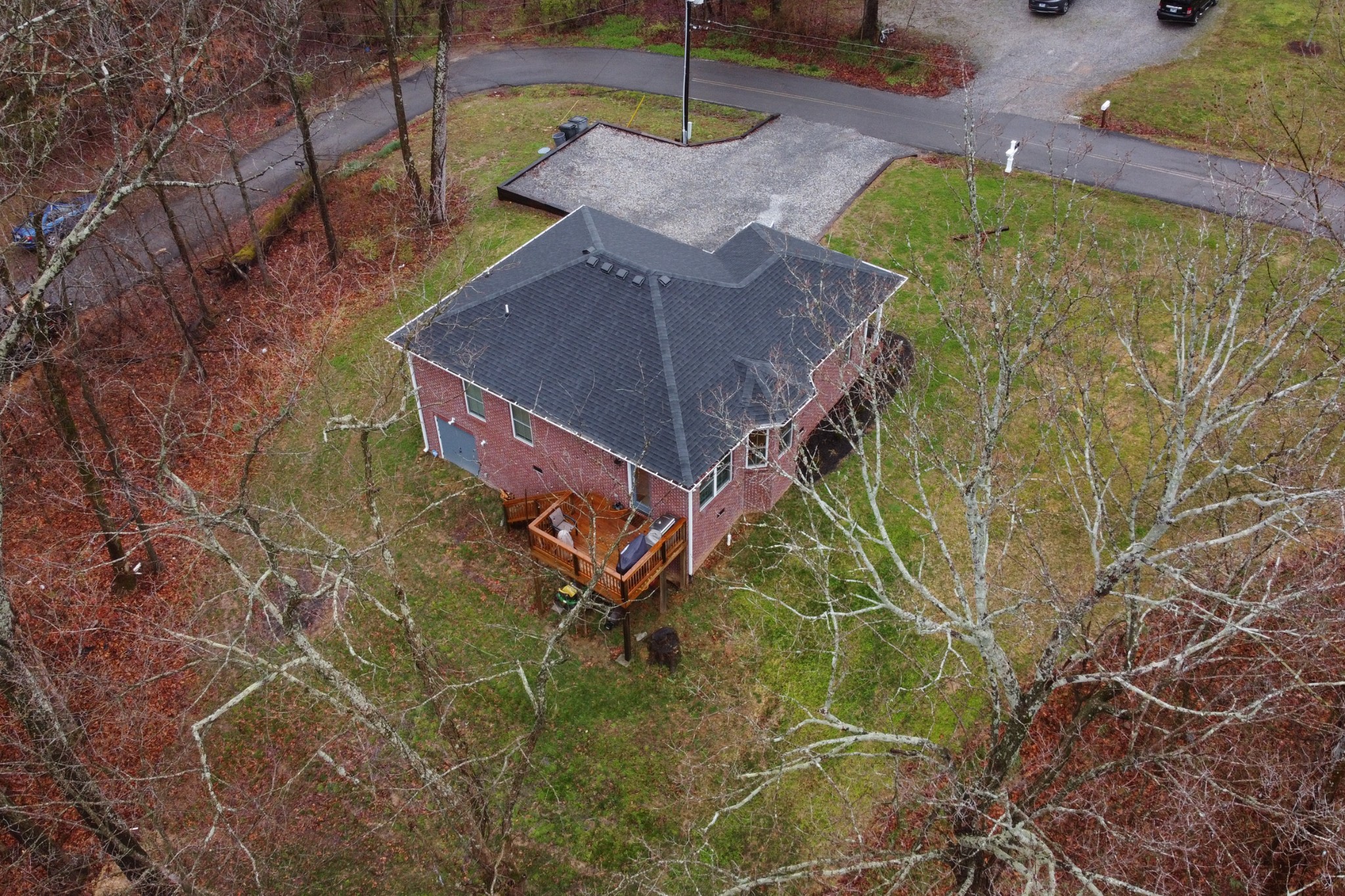 7452 South Swift Road Goodlettsville, TN 37072 - Photo 34 of 37 an aerial view of a house with a yard