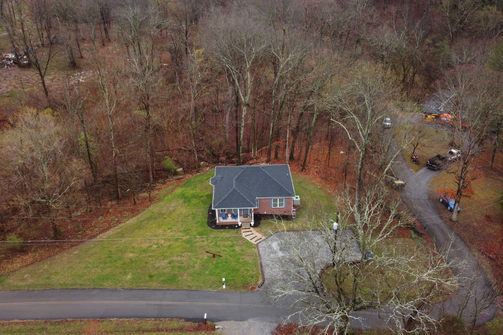 7452 South Swift Road Goodlettsville, TN 37072 - Photo 35 of 37 a view of a house with a yard