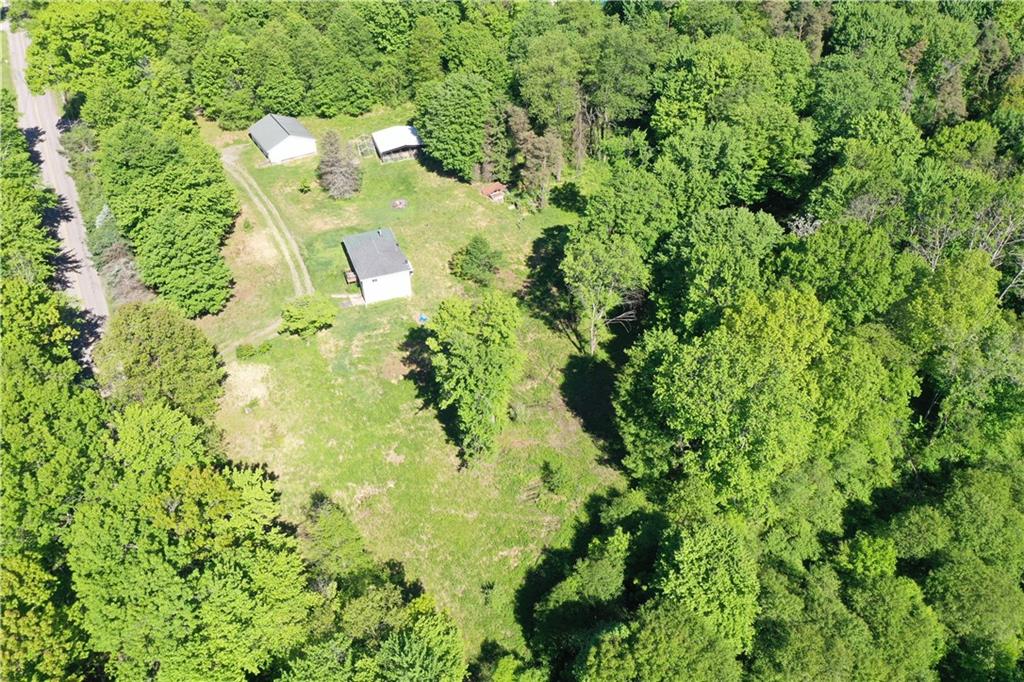 Another view of the large yard space--plenty of room for gardening or a home orchard.