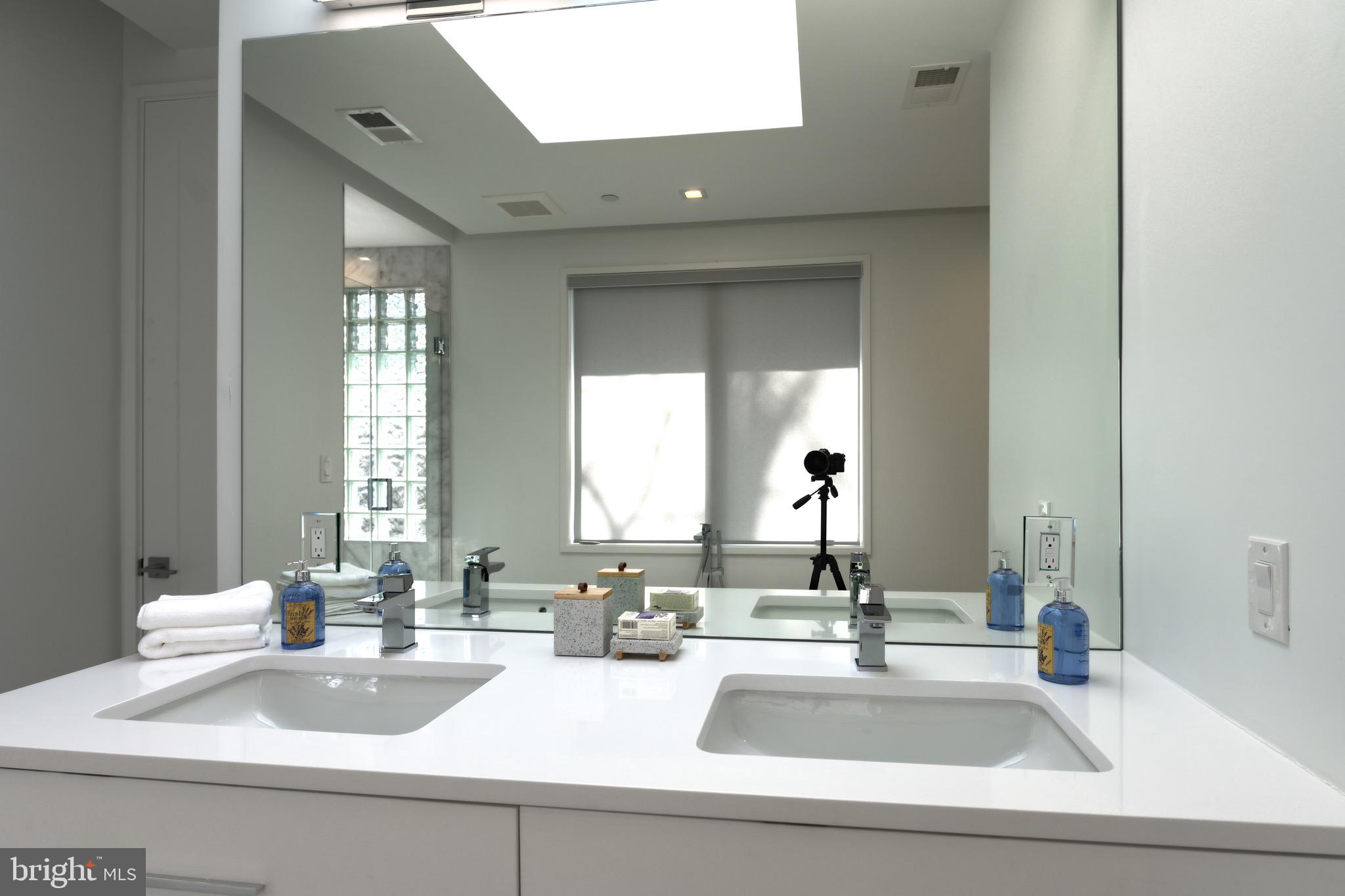 6210 Wedgewood Road Bethesda, MD 20817 - Photo 60 of 60 Upper Level Master Bath Double Vanity