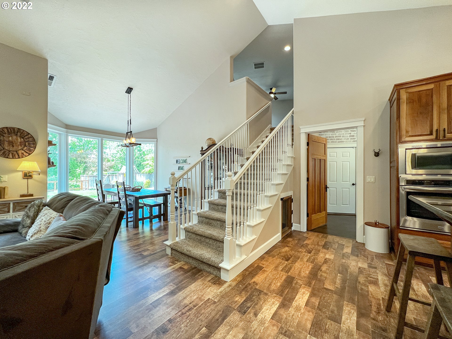 2258 33rd Street Springfield, OR 97477 - Photo 9 of 32 a view of entryway and livingroom with furniture