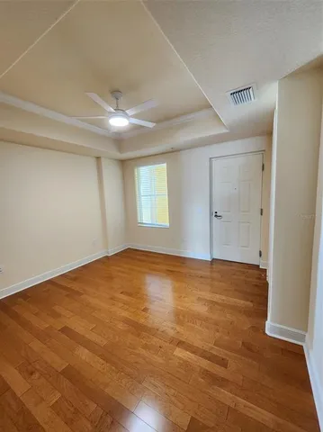 wooden floor in an empty room