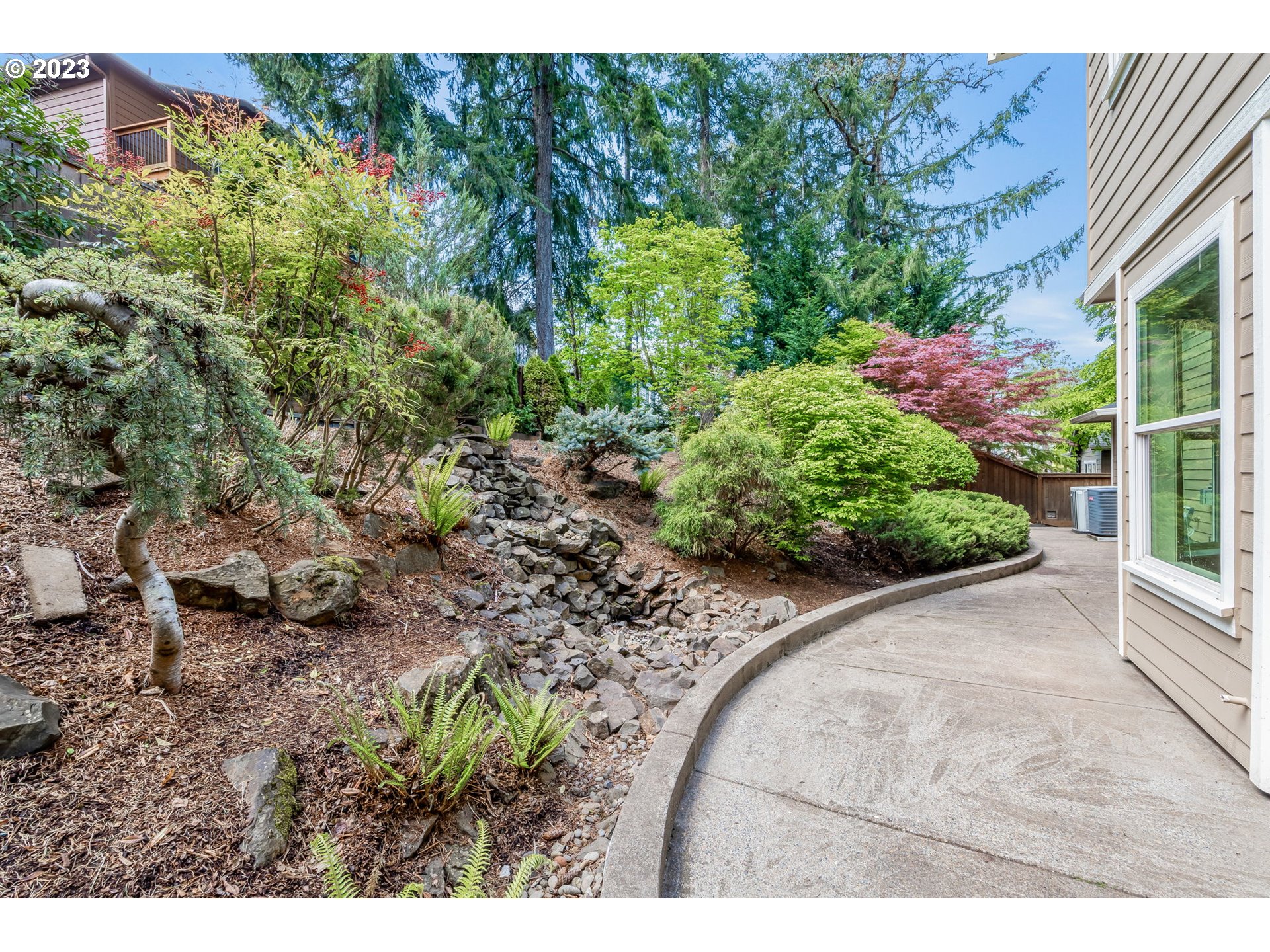 6143 Forest Ridge Drive Springfield, OR 97478 - Photo 38 of 48 a view of a backyard with plants