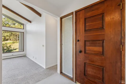 a view of swimming pool with an outdoor space and seating area