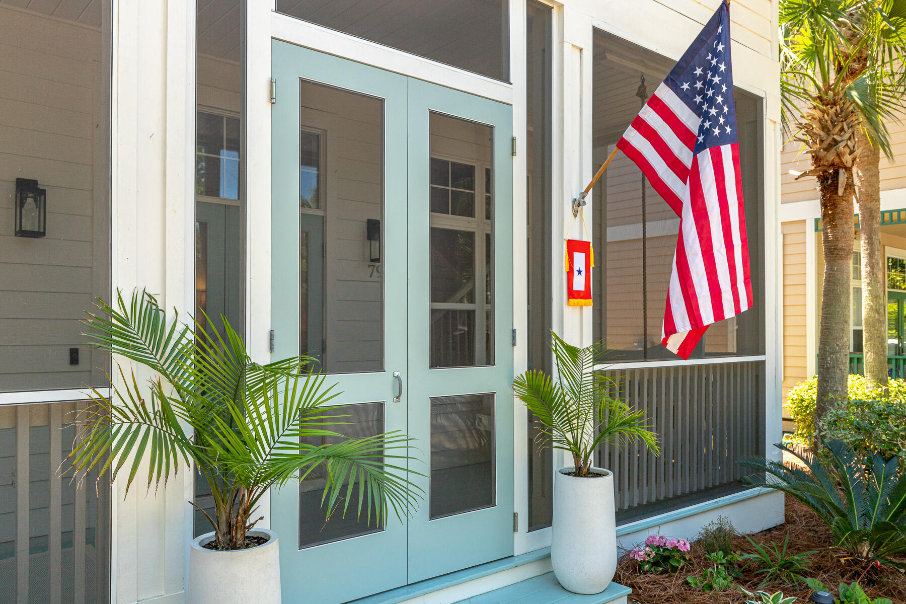 79 Redfish Circle Santa Rosa Beach, FL 32459 - Photo 21 of 33 a view of entryway and potted plants