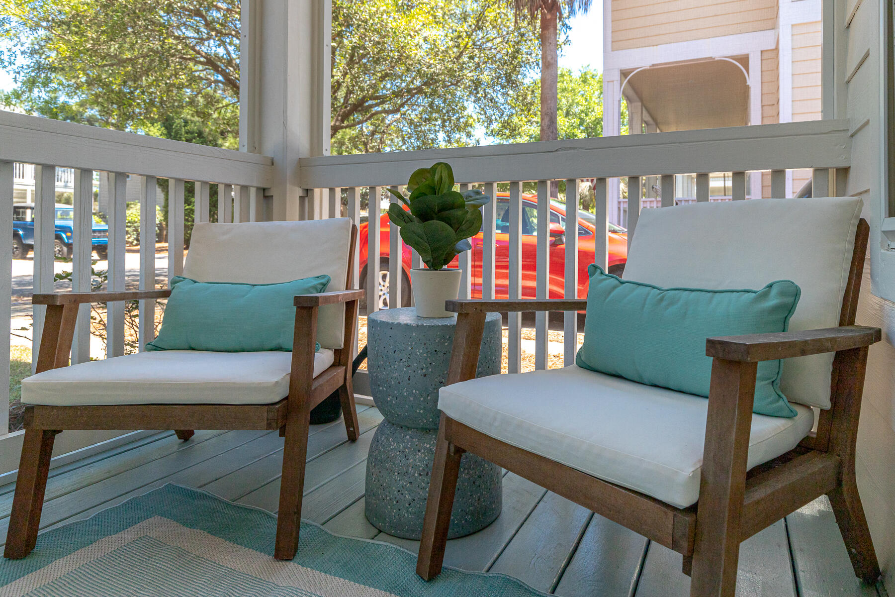 79 Redfish Circle Santa Rosa Beach, FL 32459 - Photo 25 of 33 a view of a chairs and table in patio