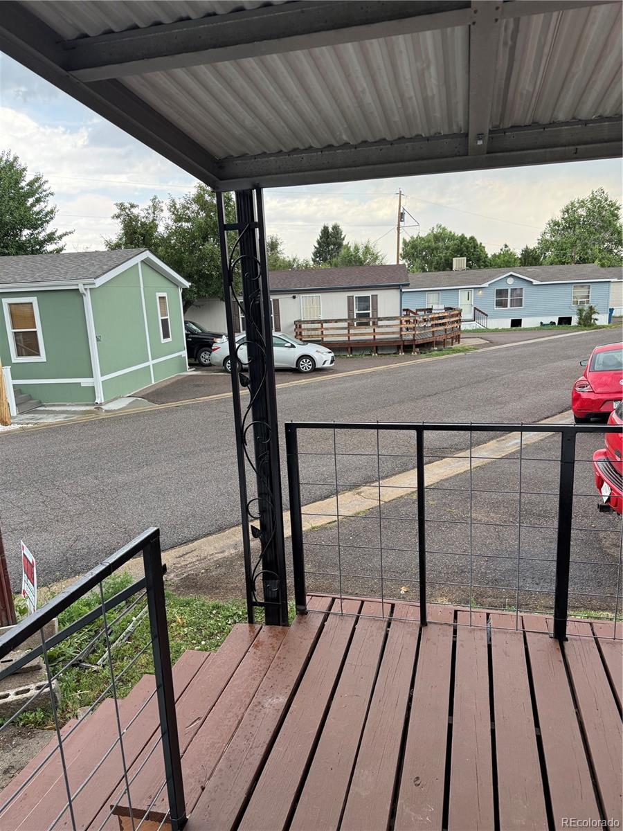 17190 Mt Vernon Road, Unit 176 Golden, CO 80401 - Photo 4 of 39 a view of porch with seating space