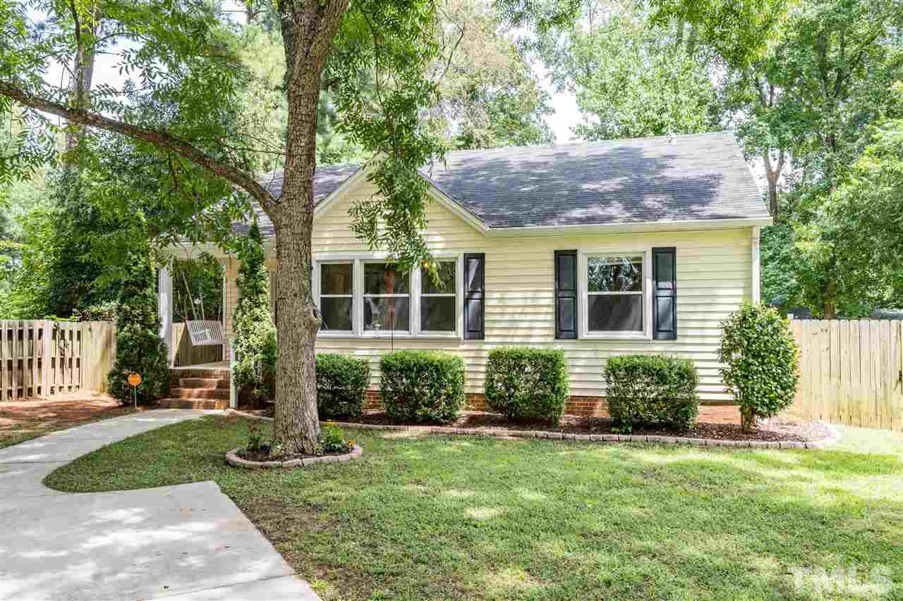 1234 Cross Link Road Raleigh, NC 27610 - Photo 26 of 26 a view of a house with a yard and plants