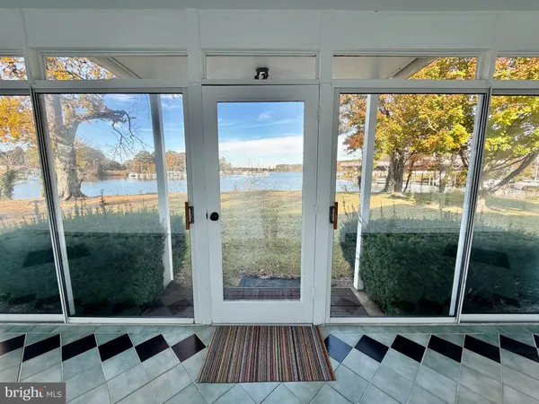 a view of an entryway