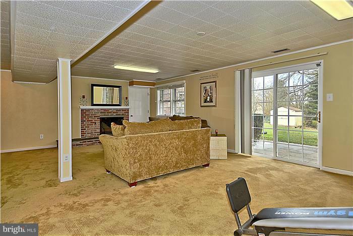 24728 Ridge Road Damascus, MD 20872 - Photo 20 of 30 Rec Room with Fireplace