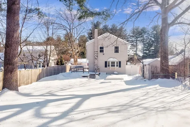 a view of outdoor space with seating