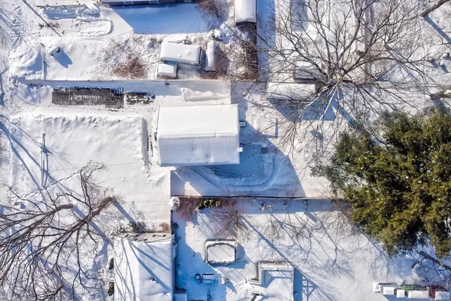 a picture of a book and a bed