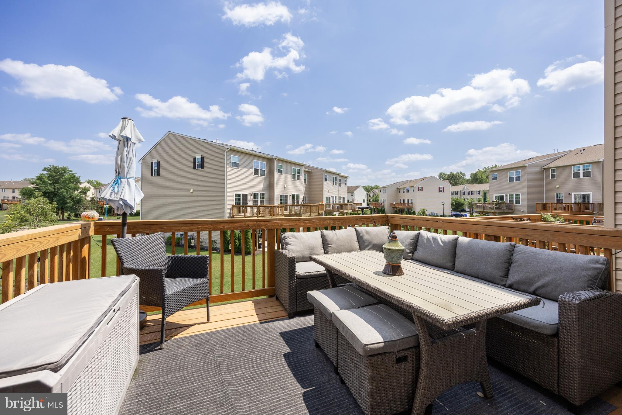 177 Nathan Drive Cinnaminson, NJ 08077 - Photo 32 of 42 a roof deck with patio