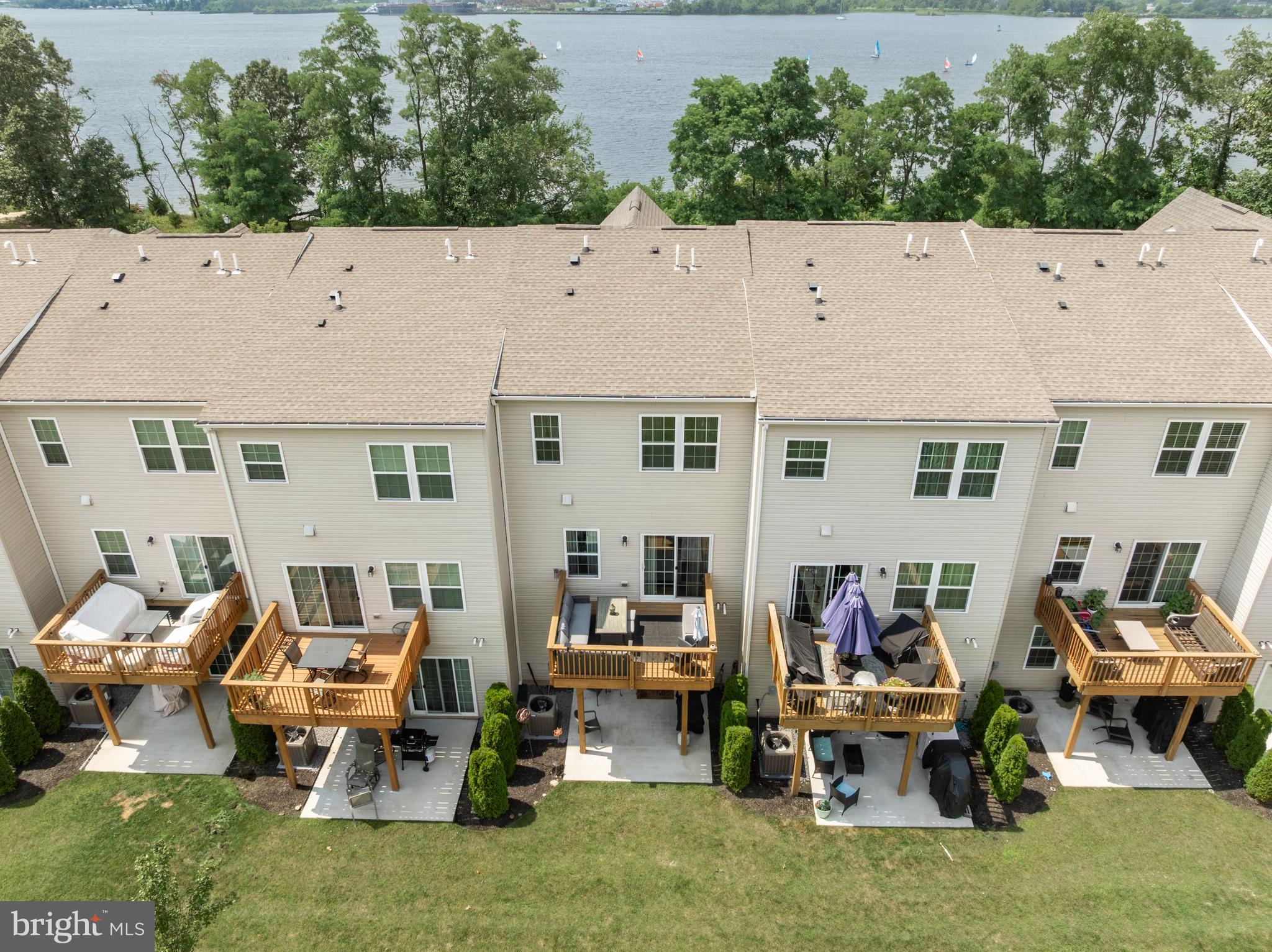 177 Nathan Drive Cinnaminson, NJ 08077 - Photo 37 of 42 a backyard of a house with seating space