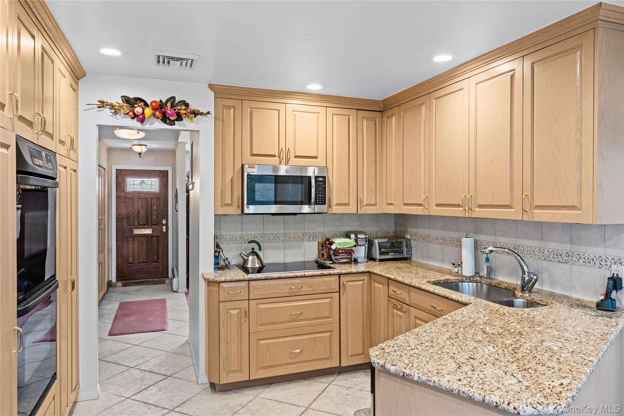 Large Kitchen with Granite Countertops