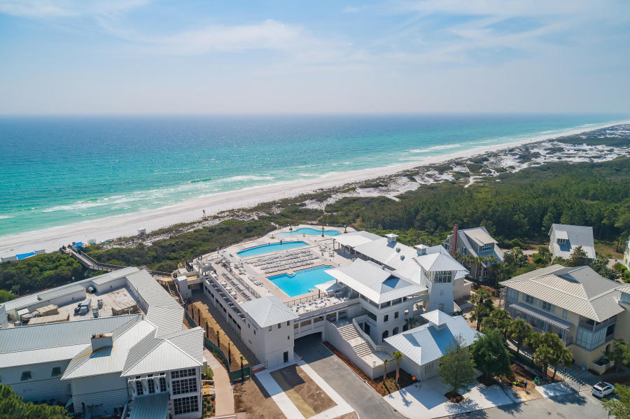 1660 East County Highway 30A, Unit 101 Santa Rosa Beach, FL 32459 - Photo 62 of 67 an aerial view of a house with a ocean view