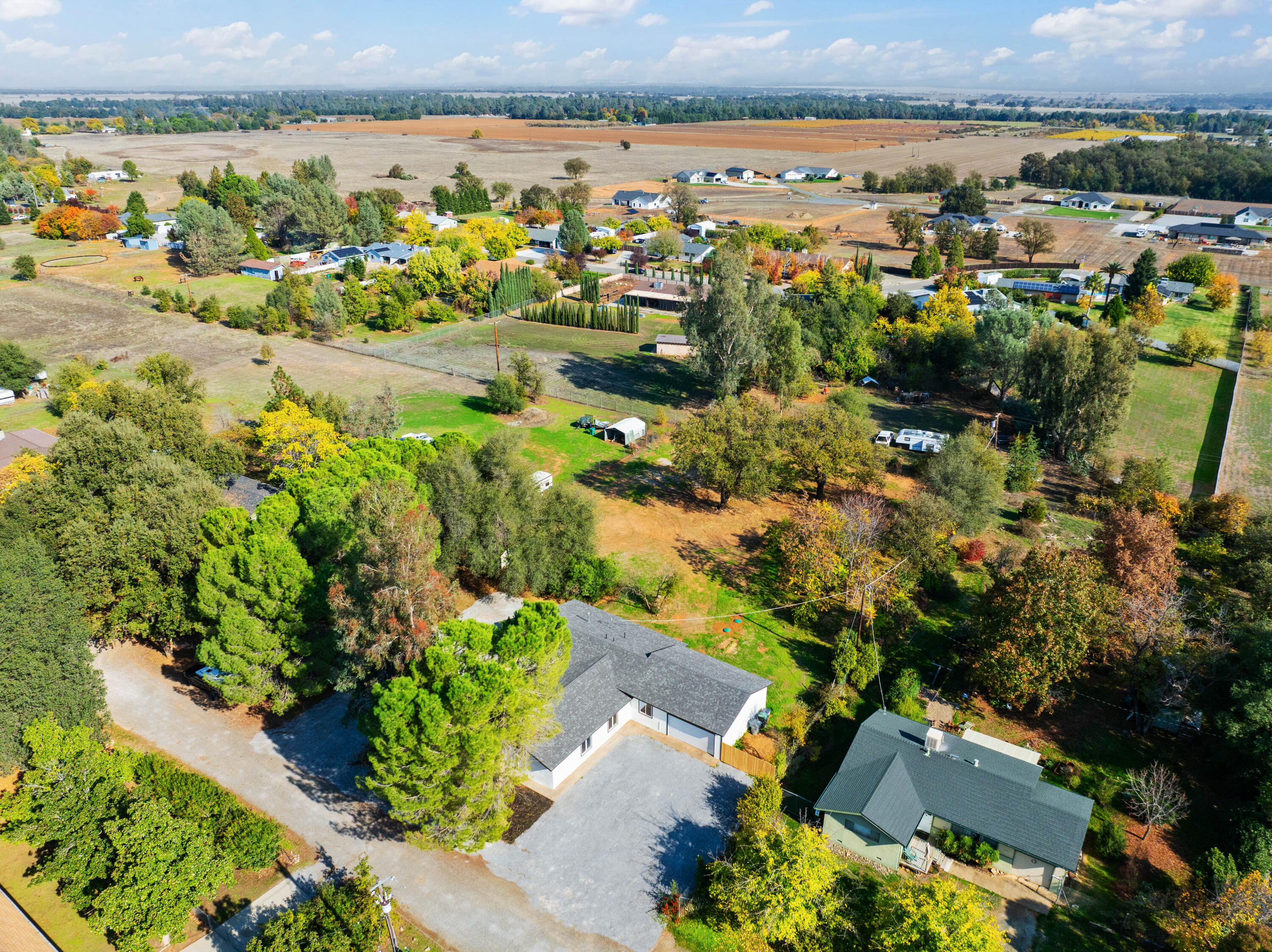 6673 Mountain View Drive Anderson, CA 96007 - Photo 42 of 42 an aerial view of a city with lots of residential buildings ocean and mountain view