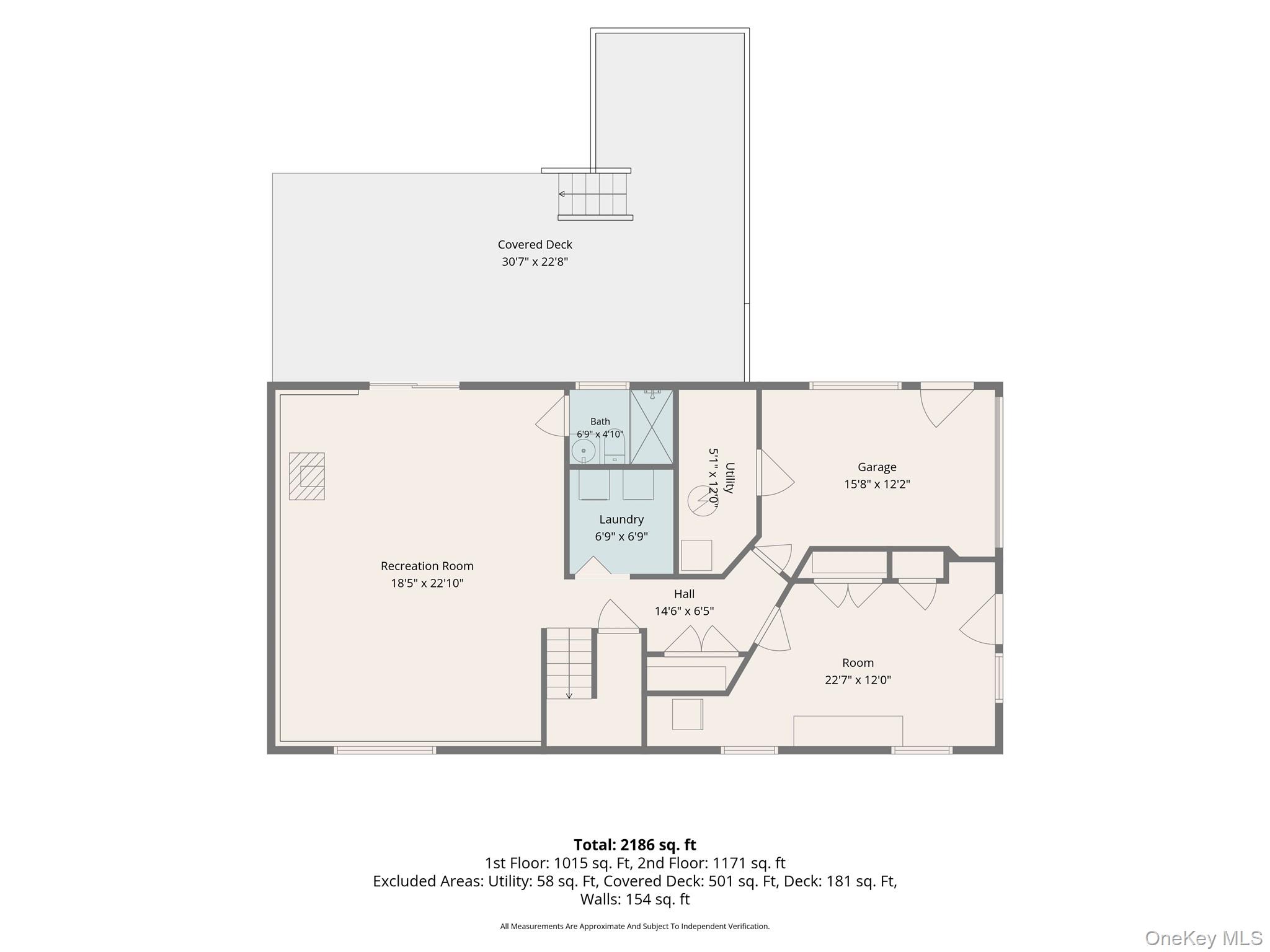 22 Old Ridge Road Warwick, NY 10990 - Photo 43 of 44 lower level floorplan