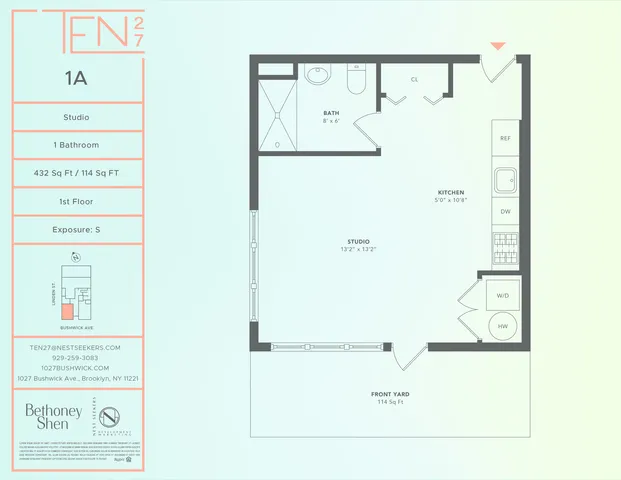 $525,000 | 1027 Bushwick Avenue, Unit 1A | Bushwick