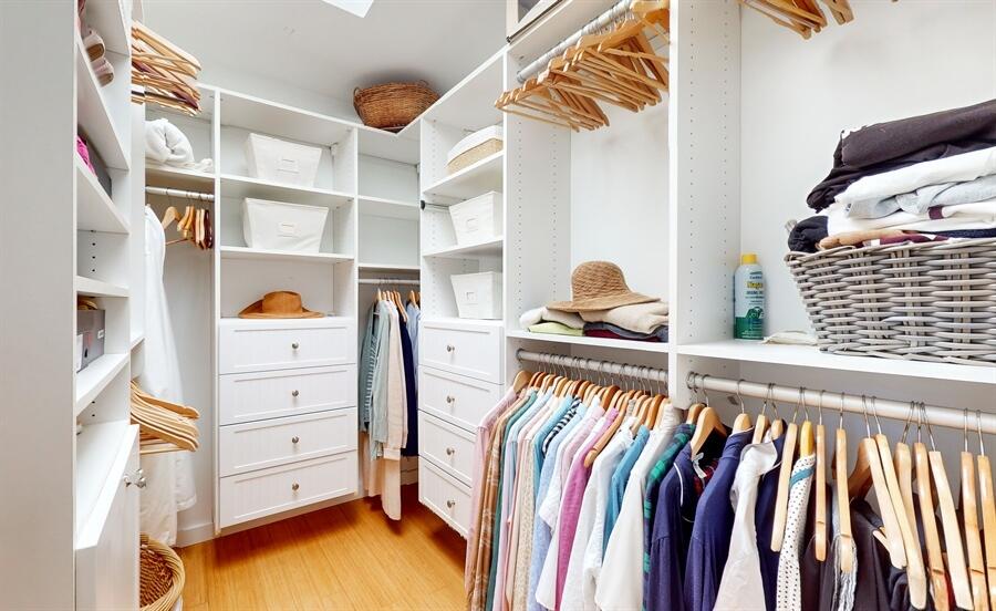 31 Diana Road Portage, IN 46368 - Photo 17 of 29 a view of walk in closet with clothes and shoes