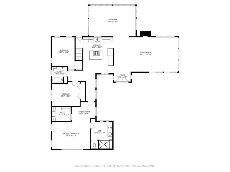 31 Diana Road Portage, IN 46368 - Photo 27 of 29 a picture of floor plan