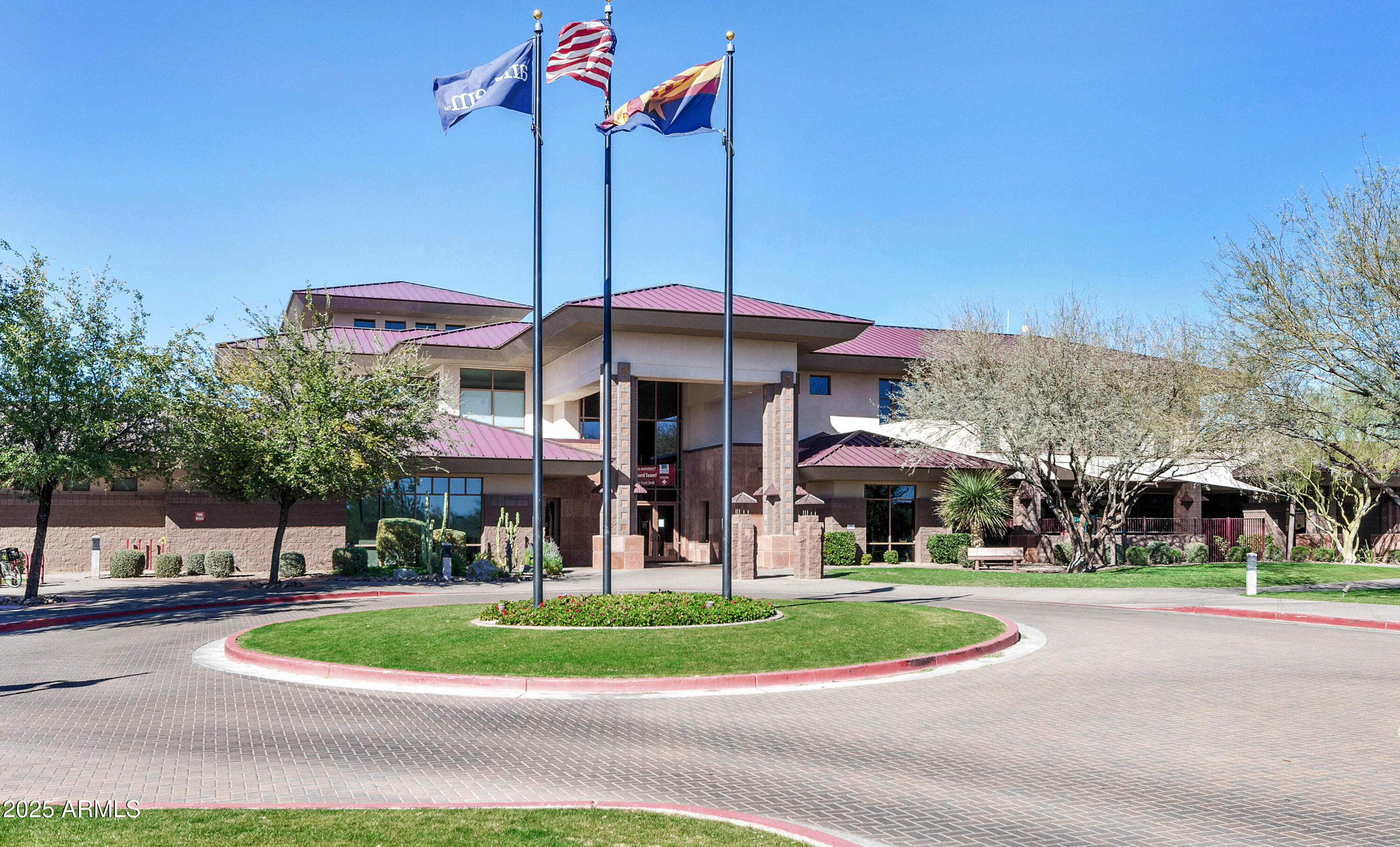39148 North Acadia Way Anthem, AZ 85086 - Photo 28 of 34 a front view of house with yard and green space