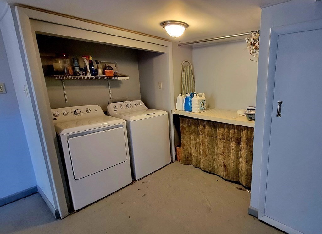 11 North Martin Road Amesbury, MA 01913 - Photo 25 of 28 a utility room with dryer and washer