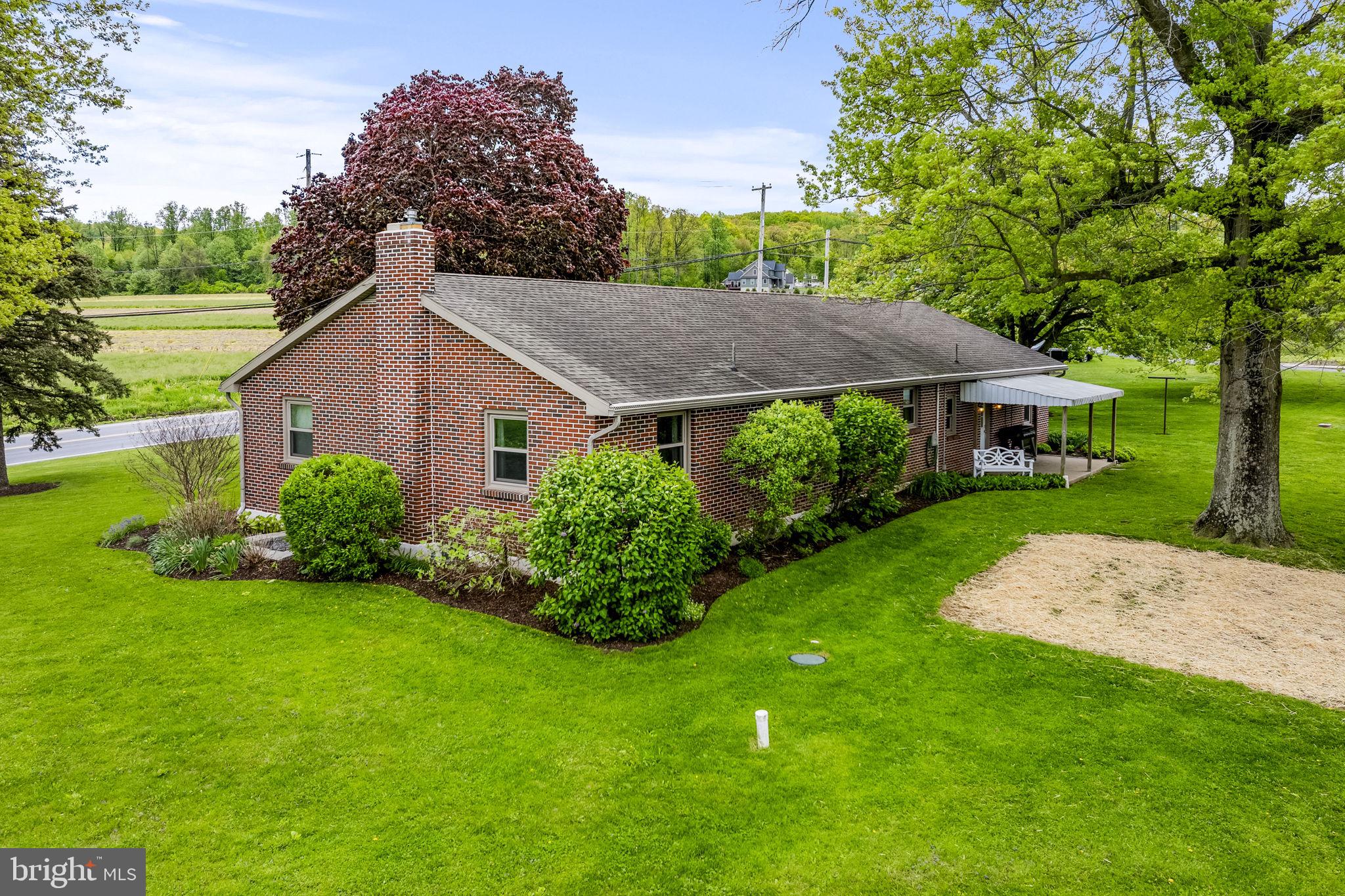 1160 Narvon Road Narvon, PA 17555 - Photo 11 of 64 a aerial view of a house with yard and green space