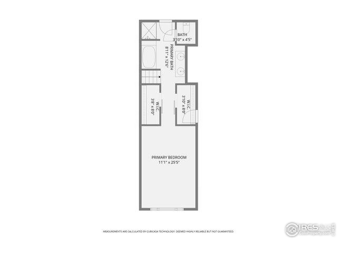 3001 North High Street Denver, CO 80205 - Photo 32 of 33 upper level floor plan