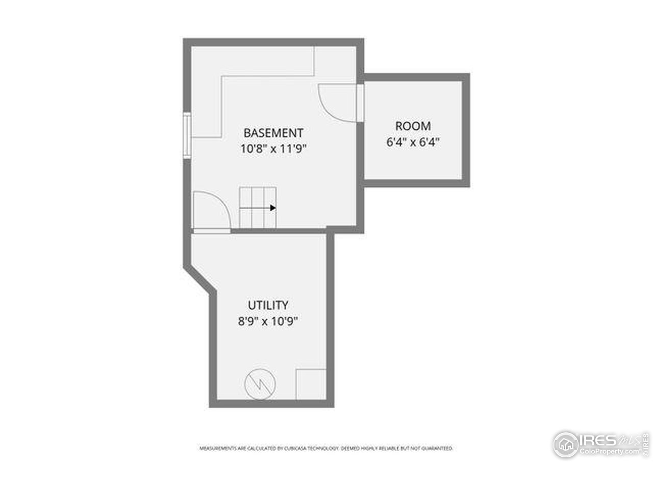 3001 North High Street Denver, CO 80205 - Photo 33 of 33 basement floor plan