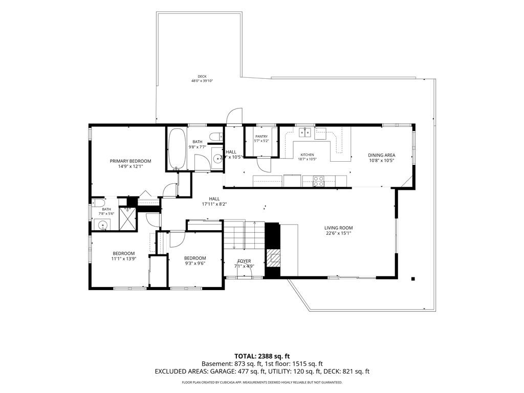 276 Coal Run Road McIntyre, PA 15756 - Photo 23 of 43 Floor Plan - Upper Level