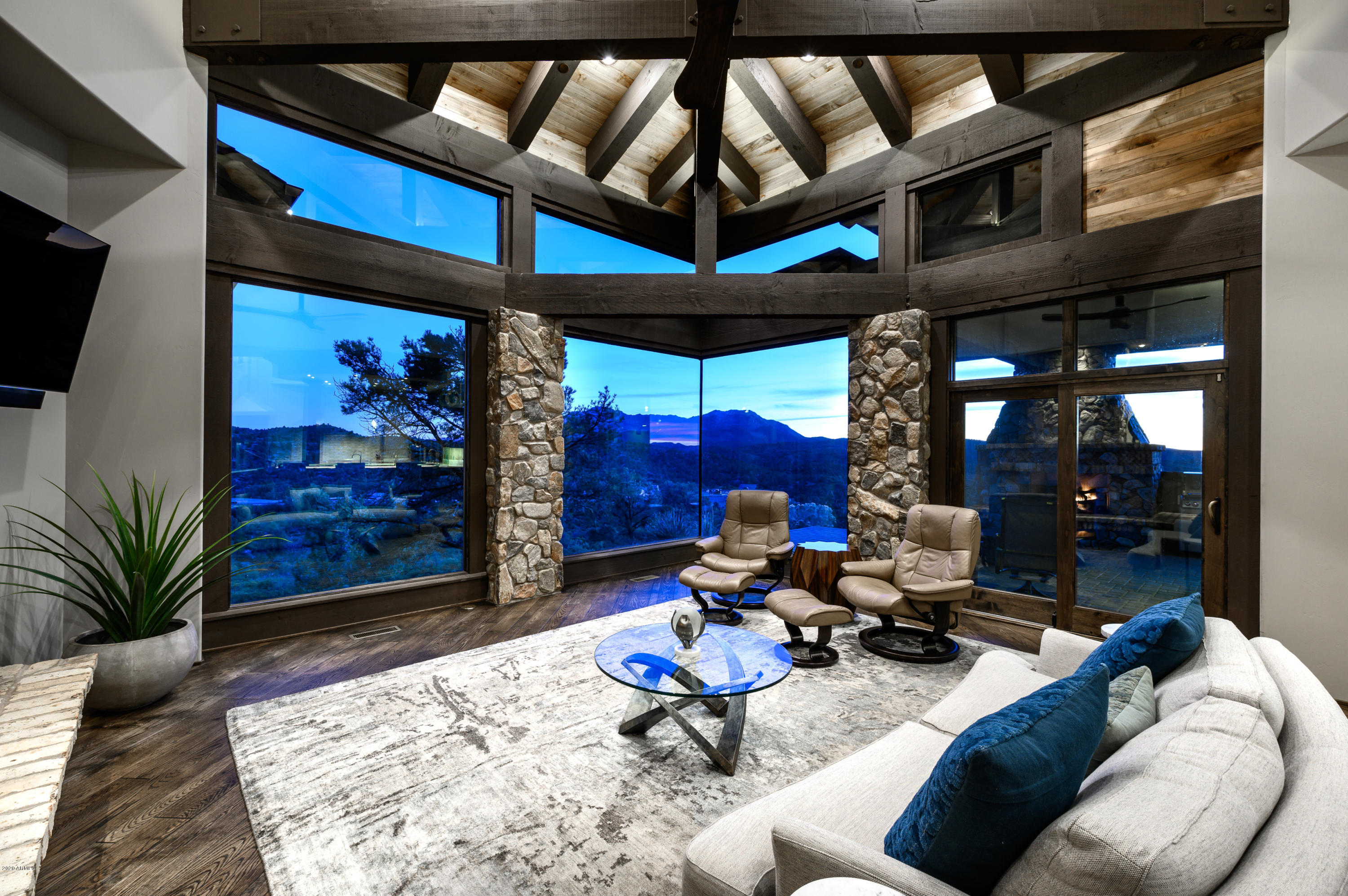 6785 West Almosta Ranch Road Prescott, AZ 86305 - Photo 13 of 48 014_14 Twilight Views