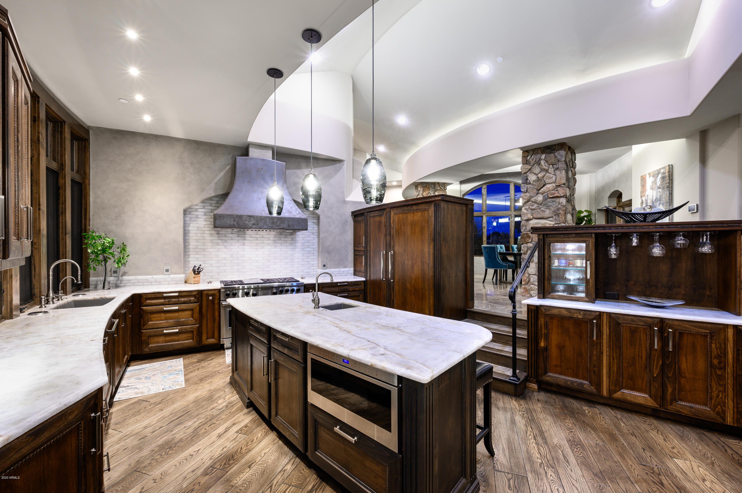 6785 West Almosta Ranch Road Prescott, AZ 86305 - Photo 21 of 48 022_22 Kitchen to Dining