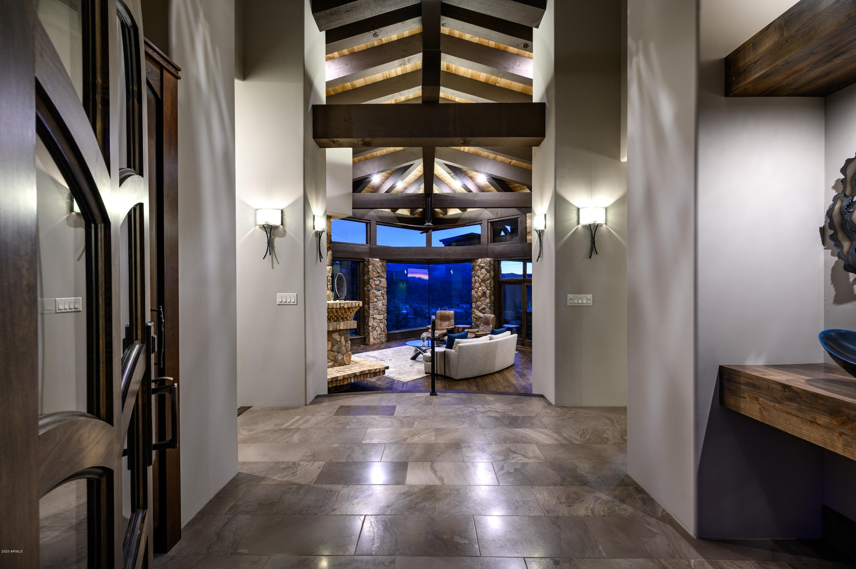 6785 West Almosta Ranch Road Prescott, AZ 86305 - Photo 8 of 48 009_09 Foyer to Living