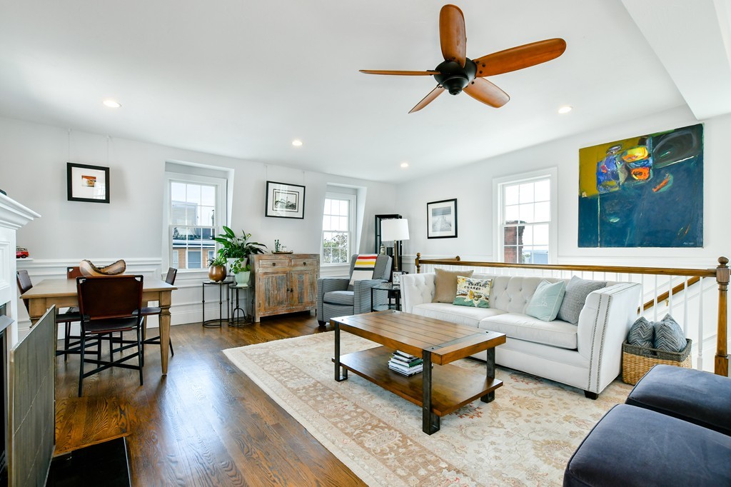155 H Street, Unit 2 Boston, MA 02127 - Photo 4 of 20 a living room with furniture and a flat screen tv