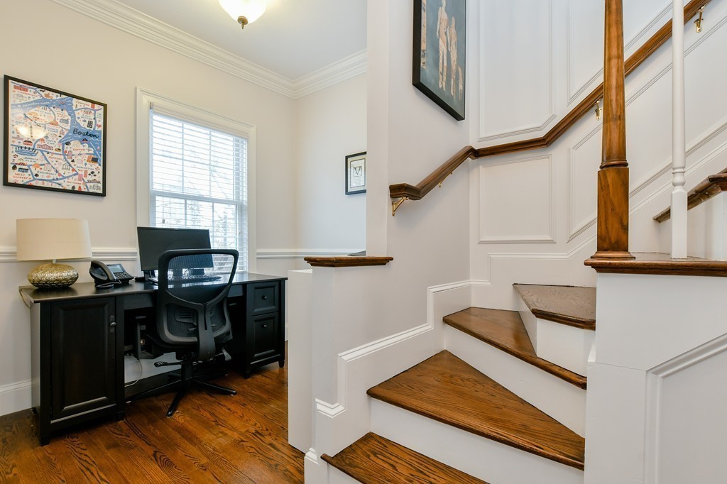 155 H Street, Unit 2 Boston, MA 02127 - Photo 10 of 20 a living room with furniture windows and wooden floor