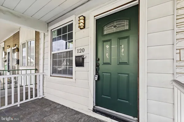 a view of front door