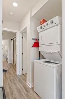 a view of a volley ball court