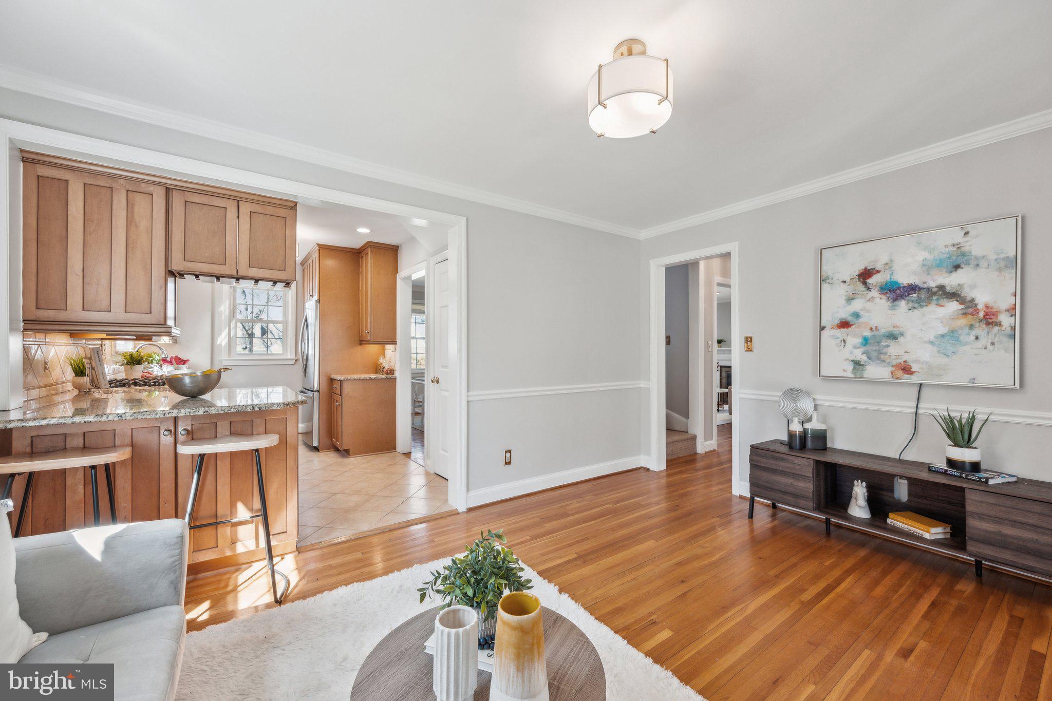 1720 Dublin Drive Silver Spring, MD 20902 - Photo 10 of 34 a living room with furniture and wooden floor