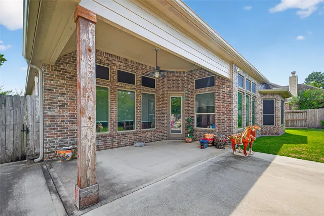 a view of a park with slide