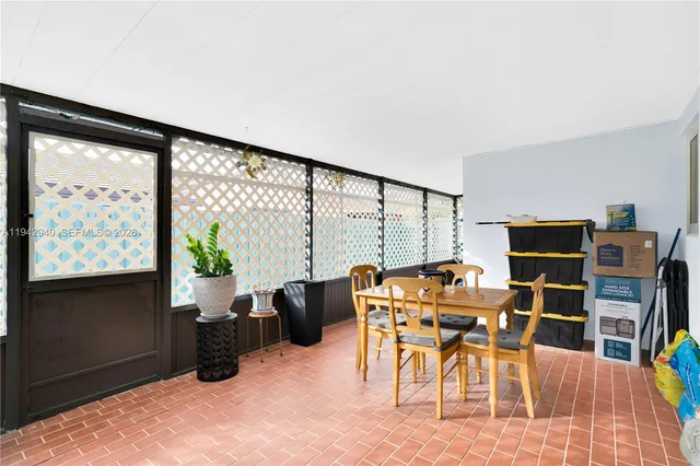 a view of a roof deck