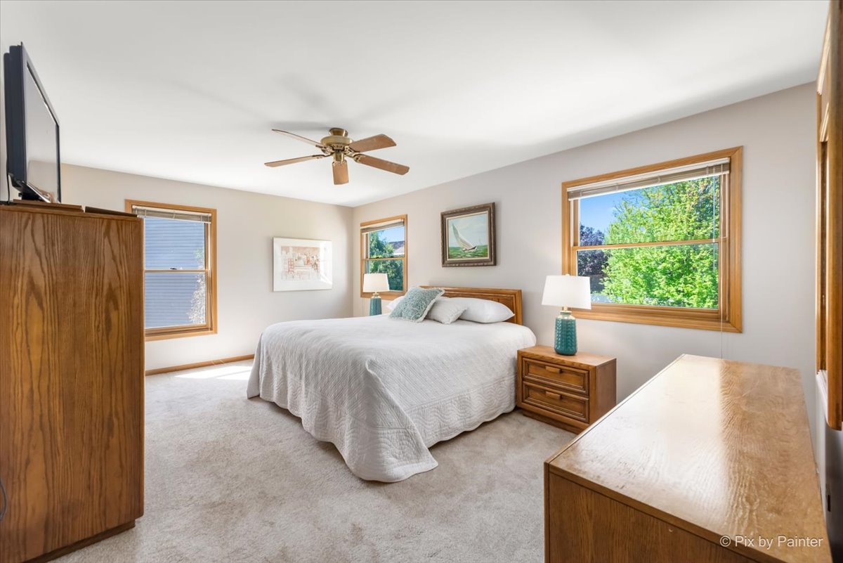 121 Hampton Street Cary, IL 60013 - Photo 28 of 56 a bedroom with bed and window