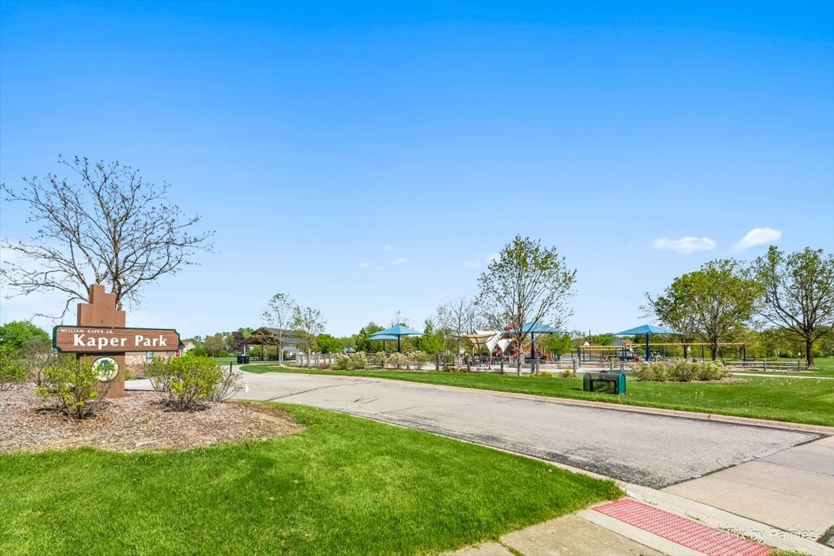 121 Hampton Street Cary, IL 60013 - Photo 54 of 56 a view of a park with plants and trees